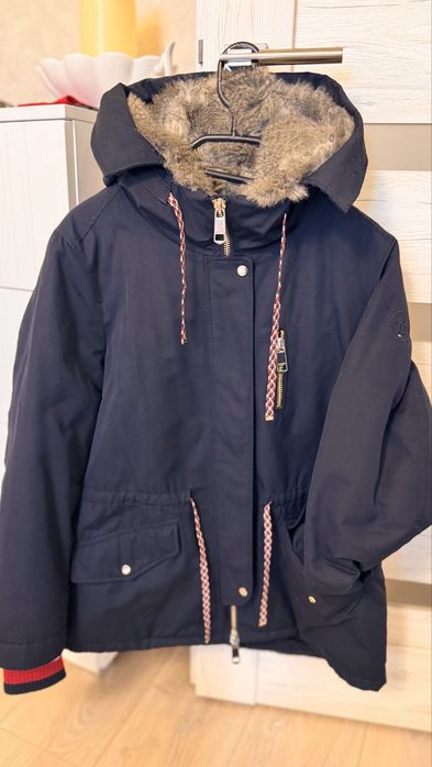 Теплая куртка Tommy Hilfiger 100%оригинал (М)