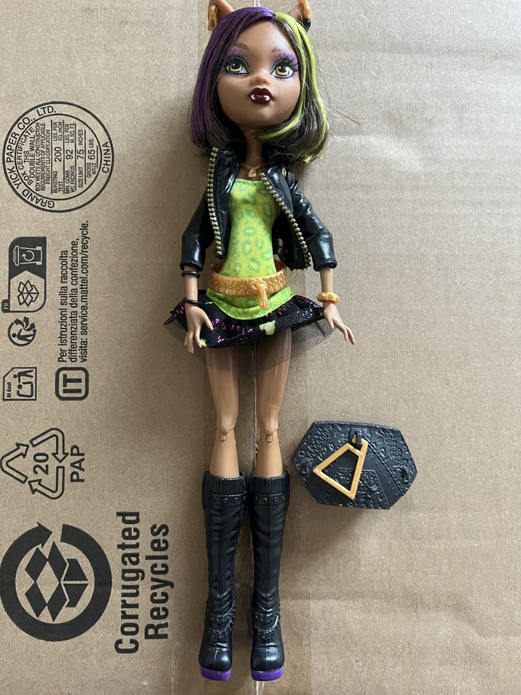 Кукла Монстер Хай Клодін Вульф Новий Скарместр Monster High