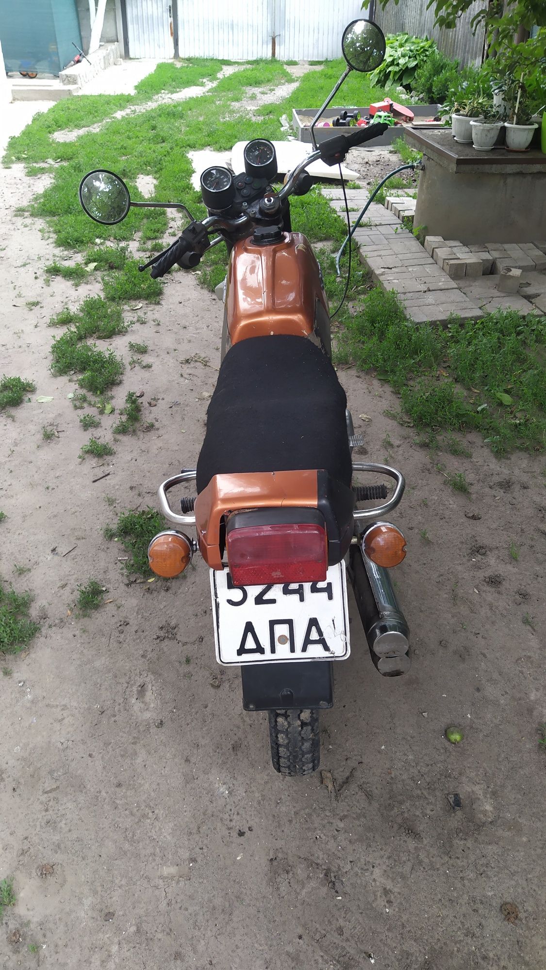 Ява 350 634 638 на ходу