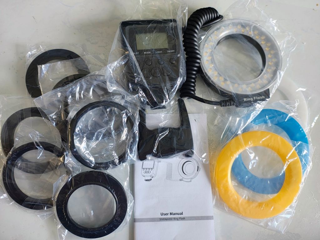 LAMPA LED Ring Flasch