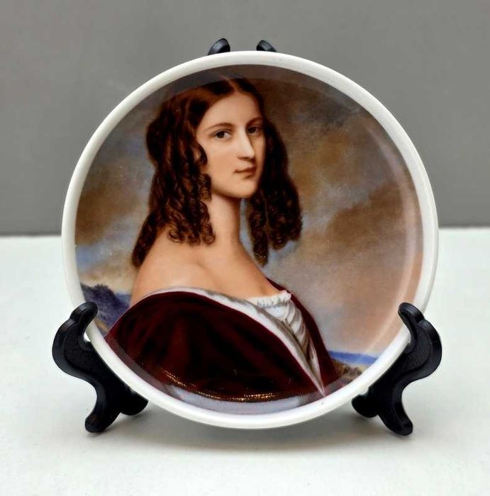 Porcelanowe miniatury portretowe - Kaiser Germany lata 70-te