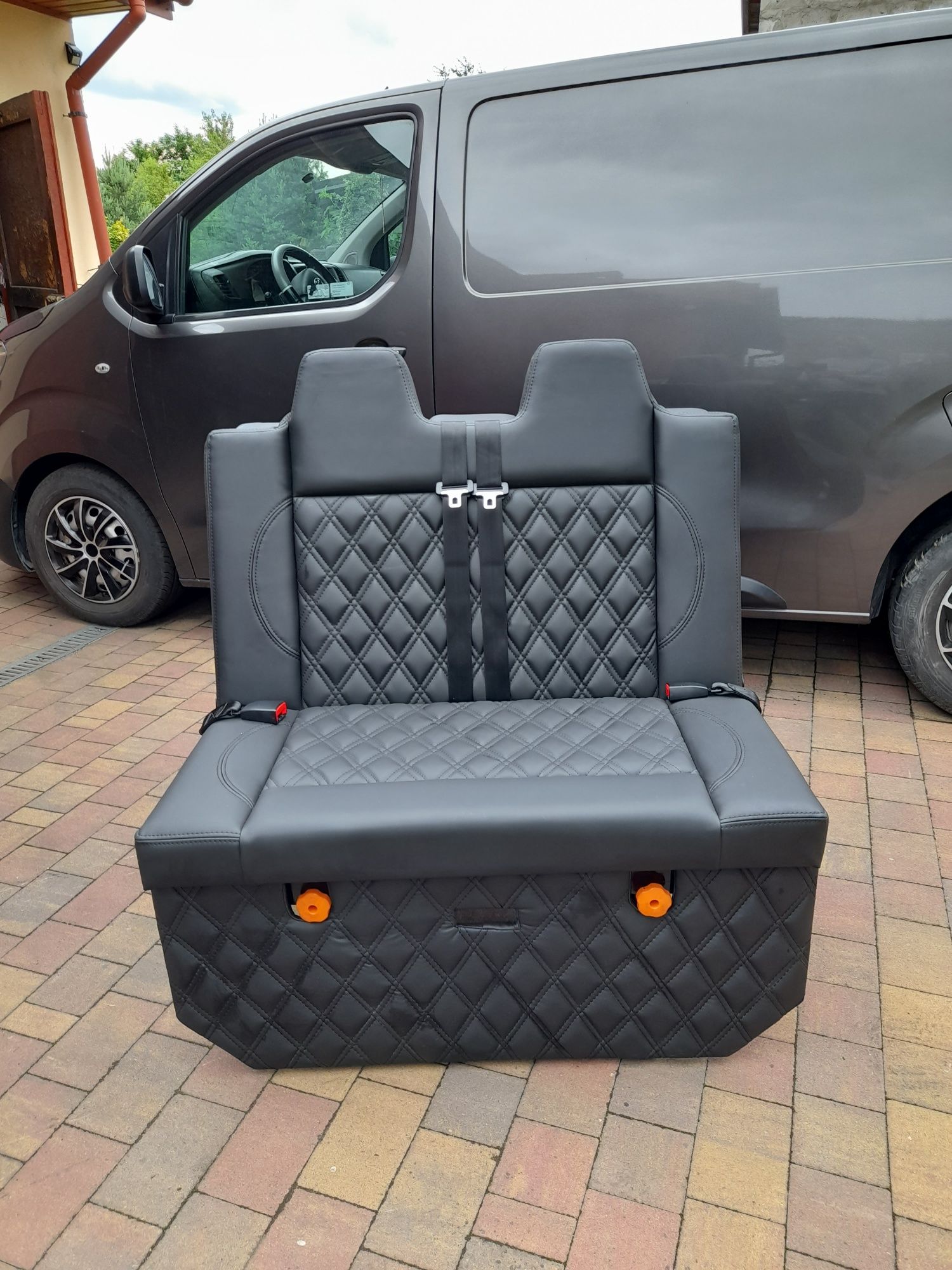 Vw t4 t5 t6 vivaro vito Łóżko rozkladane do kamperwana HOMOLOGACJIA