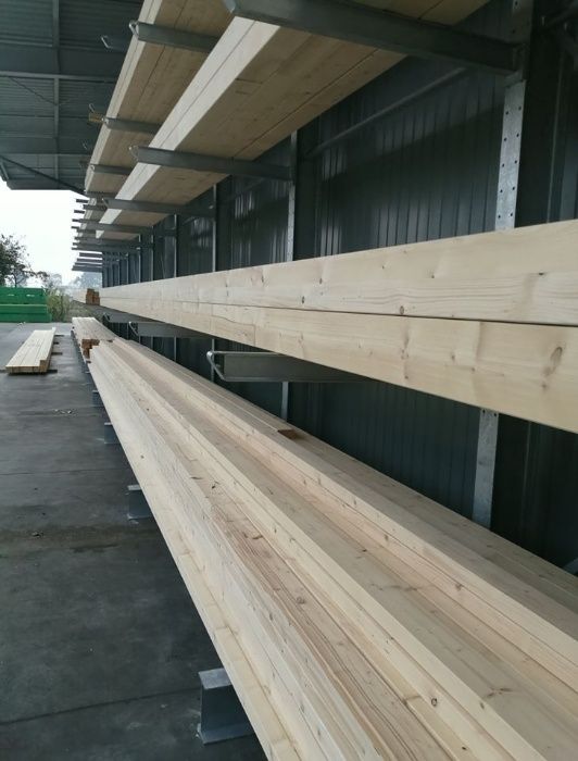 Drewno konstrukcyjne KVH 60x140mm klasa C24 NSI 13m długości Belka