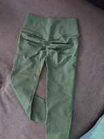 Legginsy zielone S