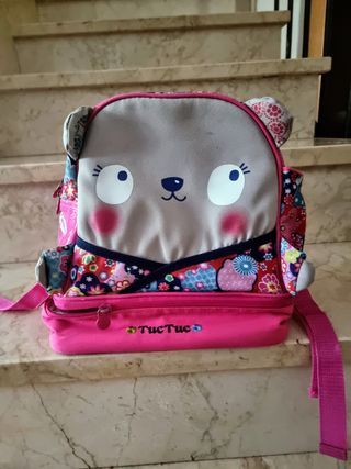 Mochila com lancheira Tuc Tuc