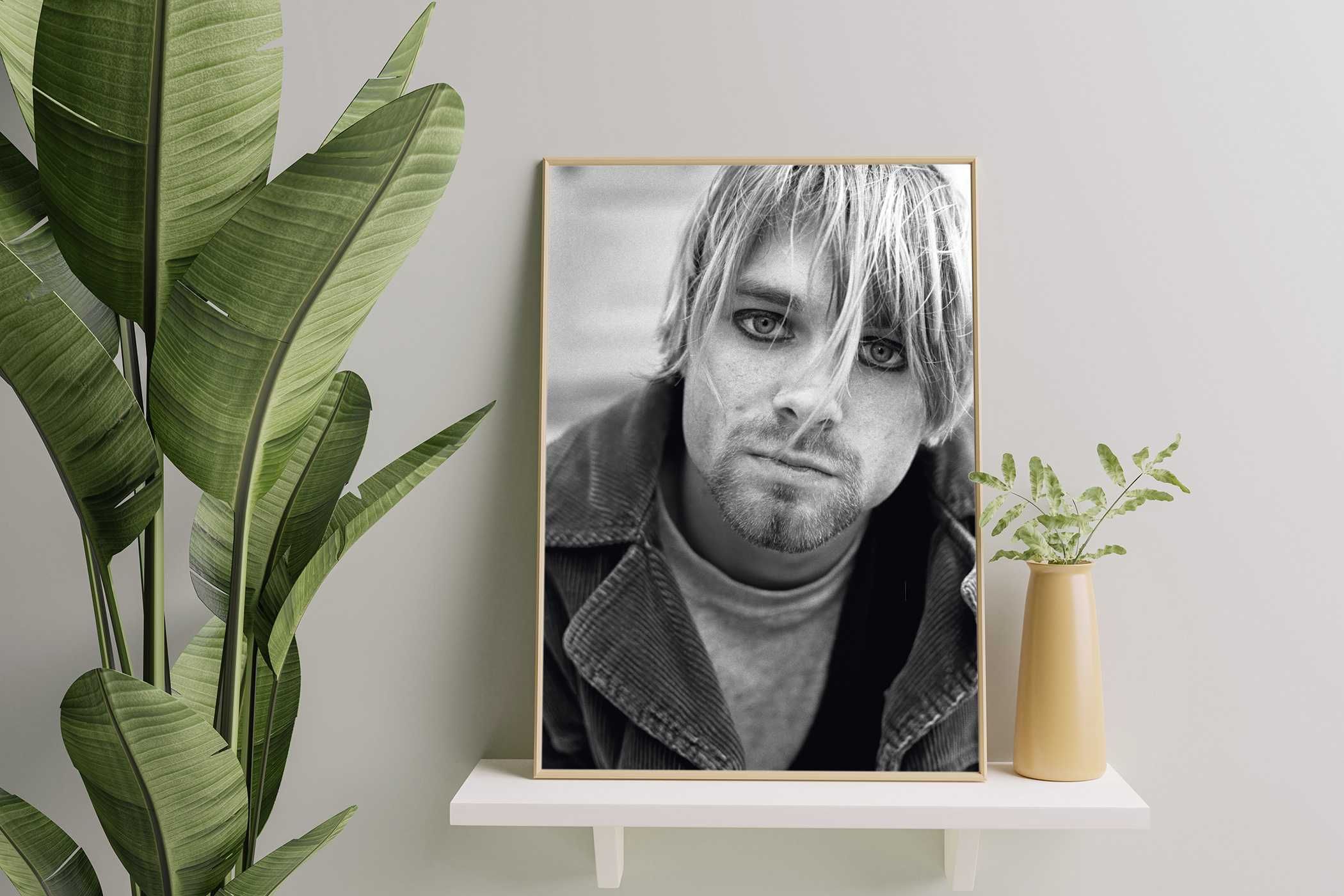 Plakat A3 Kurt Cobain