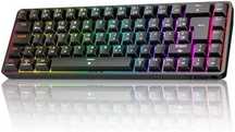 Klawiatura mechaniczna gamingowa TMKB T68-DE RGB CZARNA QWERTZ