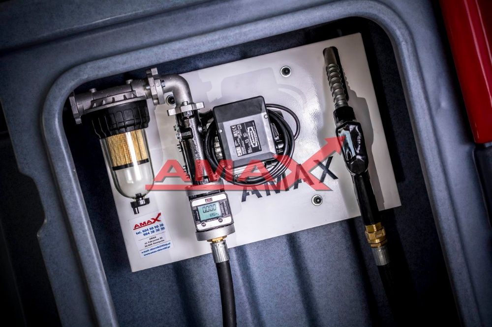 Zbiornik na ON 5000l z dystrybutorem - dwupłaszcz z atestem - AMAX
