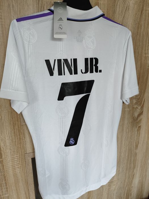 Koszulka piłkarska męska Real Madryt 2022/23 rozmiar M #7 Vini Jr