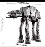 UCS AT-AT, 6785 klocków, kompatybilny z lego 75313, star wars.