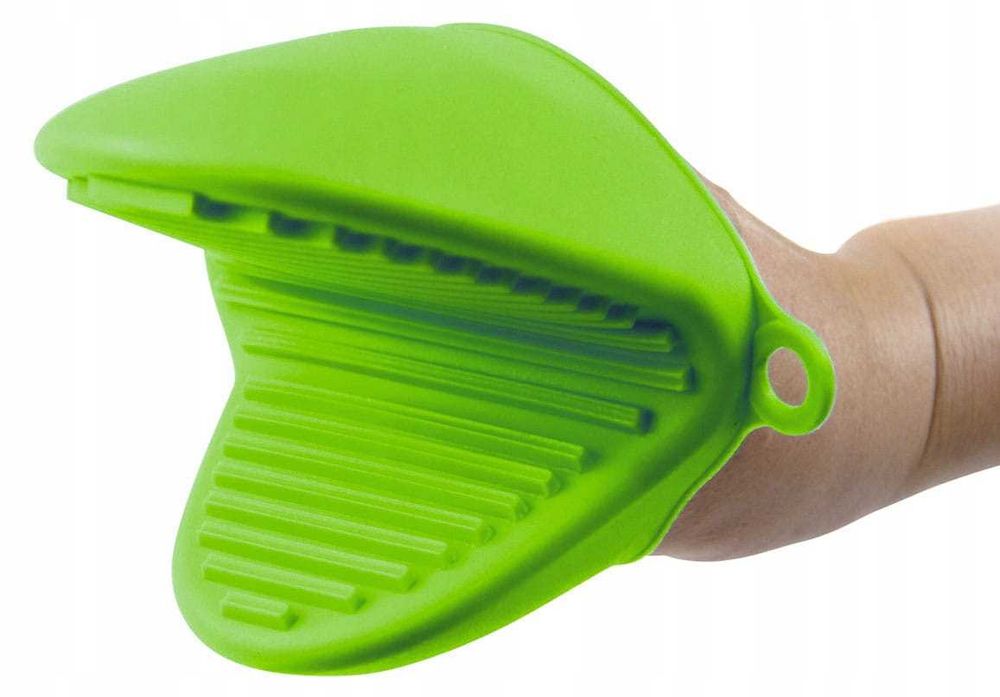 RĘKAWICE ŁAPKI KUCHENNE Silikonowe ochronne. Żaroodporne 2szt