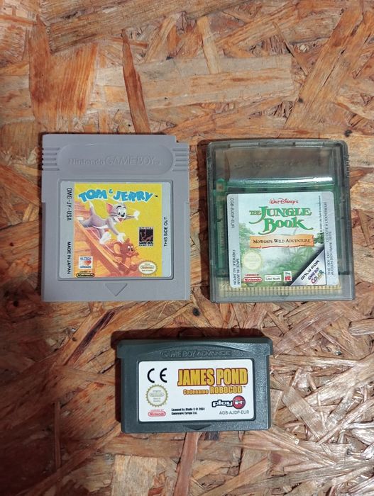 Conjunto Jogos Game Boy