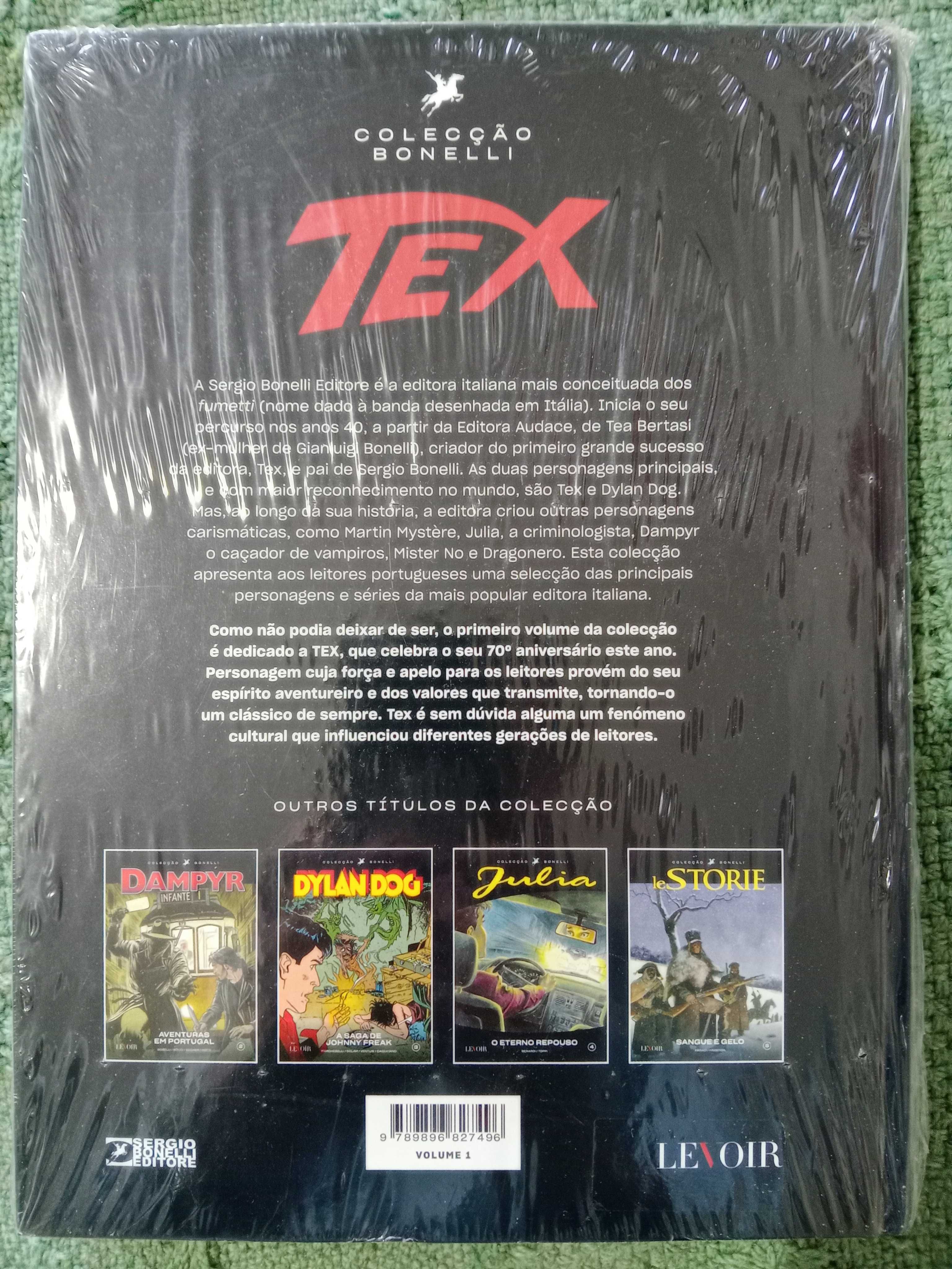 Bd Tex capa dura "A Lenda de Tex" Novo