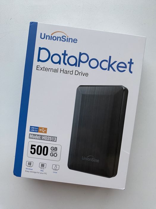 Зовнішній диск 500Гб