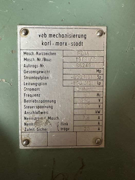 Tokarka automatyczna FDM automat tokarski
