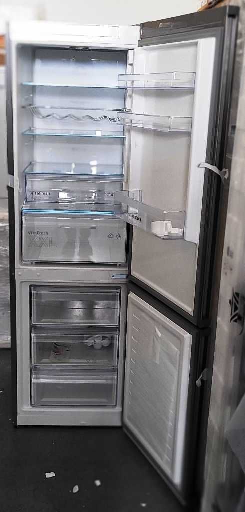 Lodówka Bosch Serie 4 KGN367LDF Pełny No Frost 186cm Srebrny