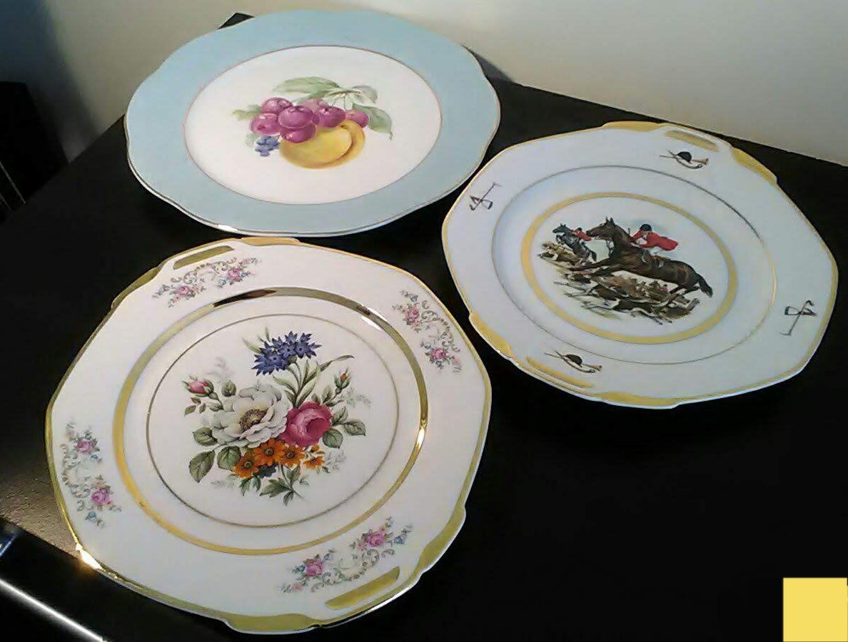 Peças de porcelana