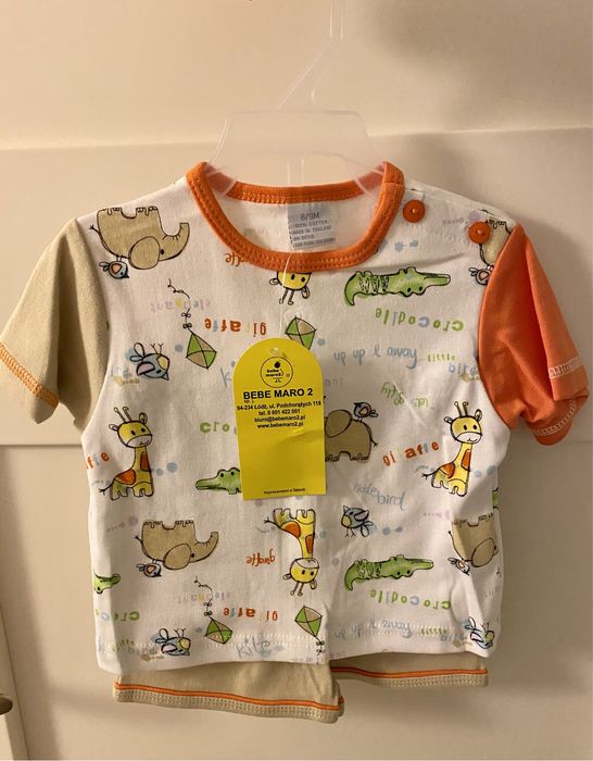 Piżama niemowlęca 6/9 miesięcy