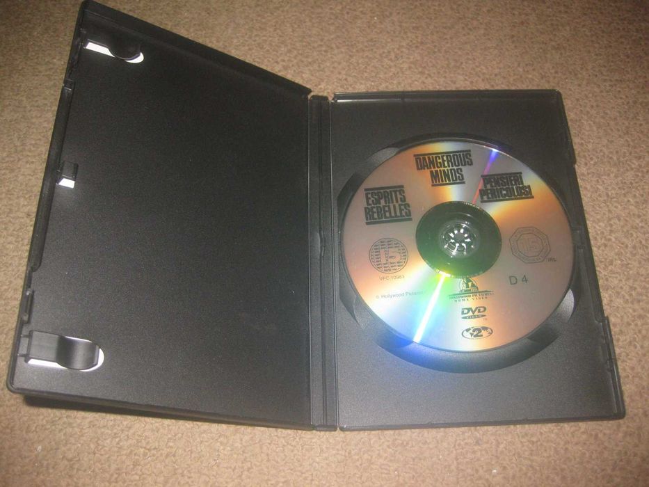 DVD "Mentes Perigosas" com Michelle Pfeiffer/Raro!