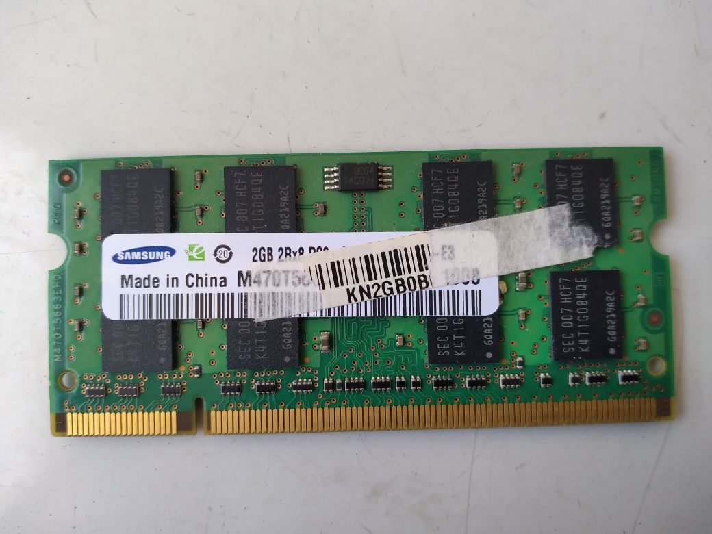 Оперативная память для ноутбука разная DDR 2  DDR3