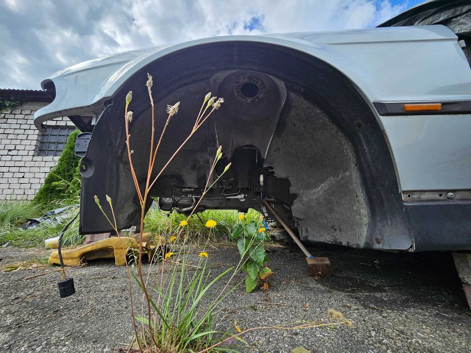 BMW E38 błotnik przed lift lewy przód idealny arktis silber lakier 309