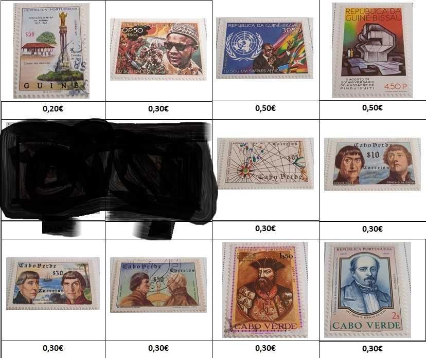 Selos de Guiné, Guiné-Bissau, Cabo Verde e São Tomé e Principe