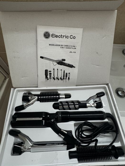Modelador de Cabelo 8 em 1