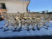 Lustre antigo de vidro