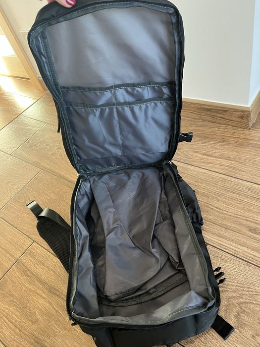 Чорний рюкзак для ручної поклажі, рюкзак для подорожей
