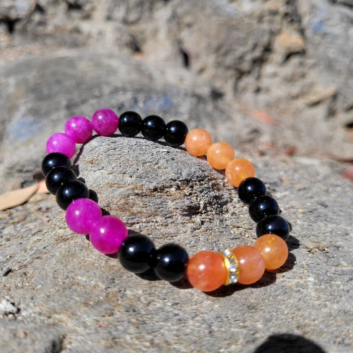 Bransoletka z kamieni naturalnych