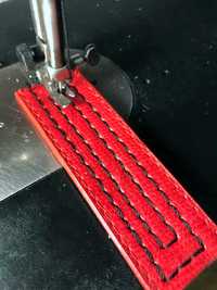 Швейна машинка Подольск 1А для шиття шкіри та важких матеріалів ===6мм