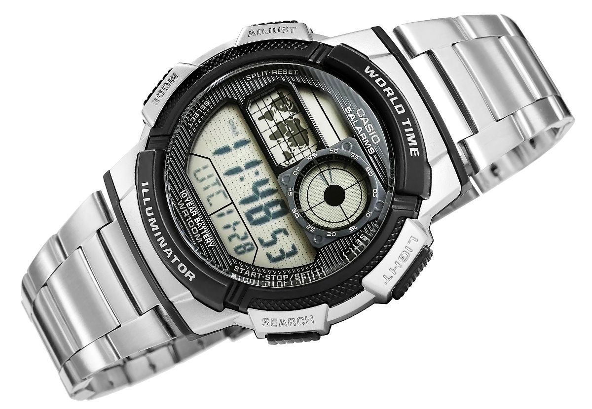 zegarek męski casio ae-1000wd-1avef + box