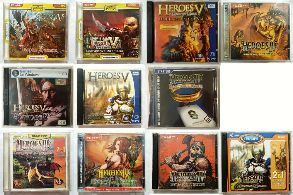 Редкие диски на PC из личной коллекции