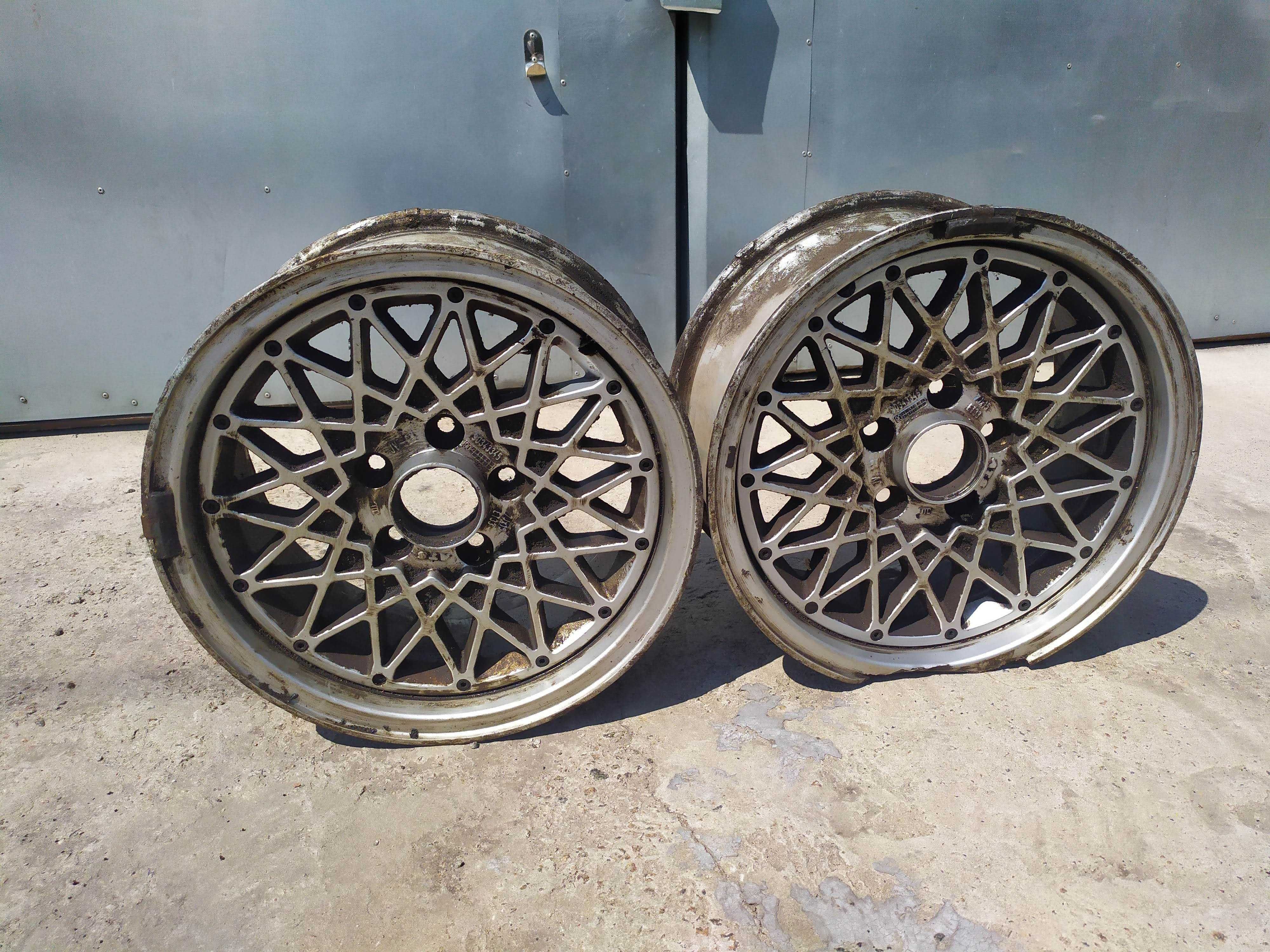 Німецькі диски як BBS на BMW ATS 7Jx15 ET33 R15 спиці алюмінієві 5x110