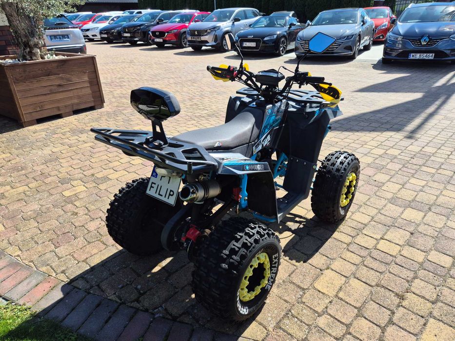Quad Atv 125 3-biegowy + wsteczny Licznik Zadbany
