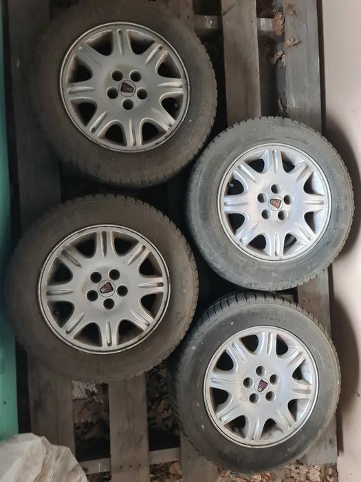Rover 75 Felgi 15" 5x100 + Opony Zimowe