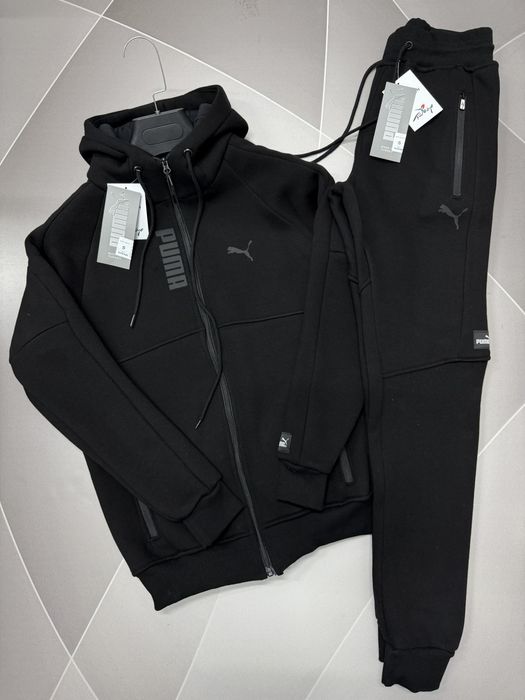 Костюм спортивный мужской на флисе Puma норма/батал/супербатал