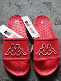 Nowe klapki sandały Kappa 39 25 cm 25,5 czerwone gumowe