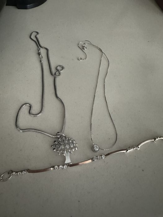 Срібло набір КОТИКИ сережки  кульчики кільце