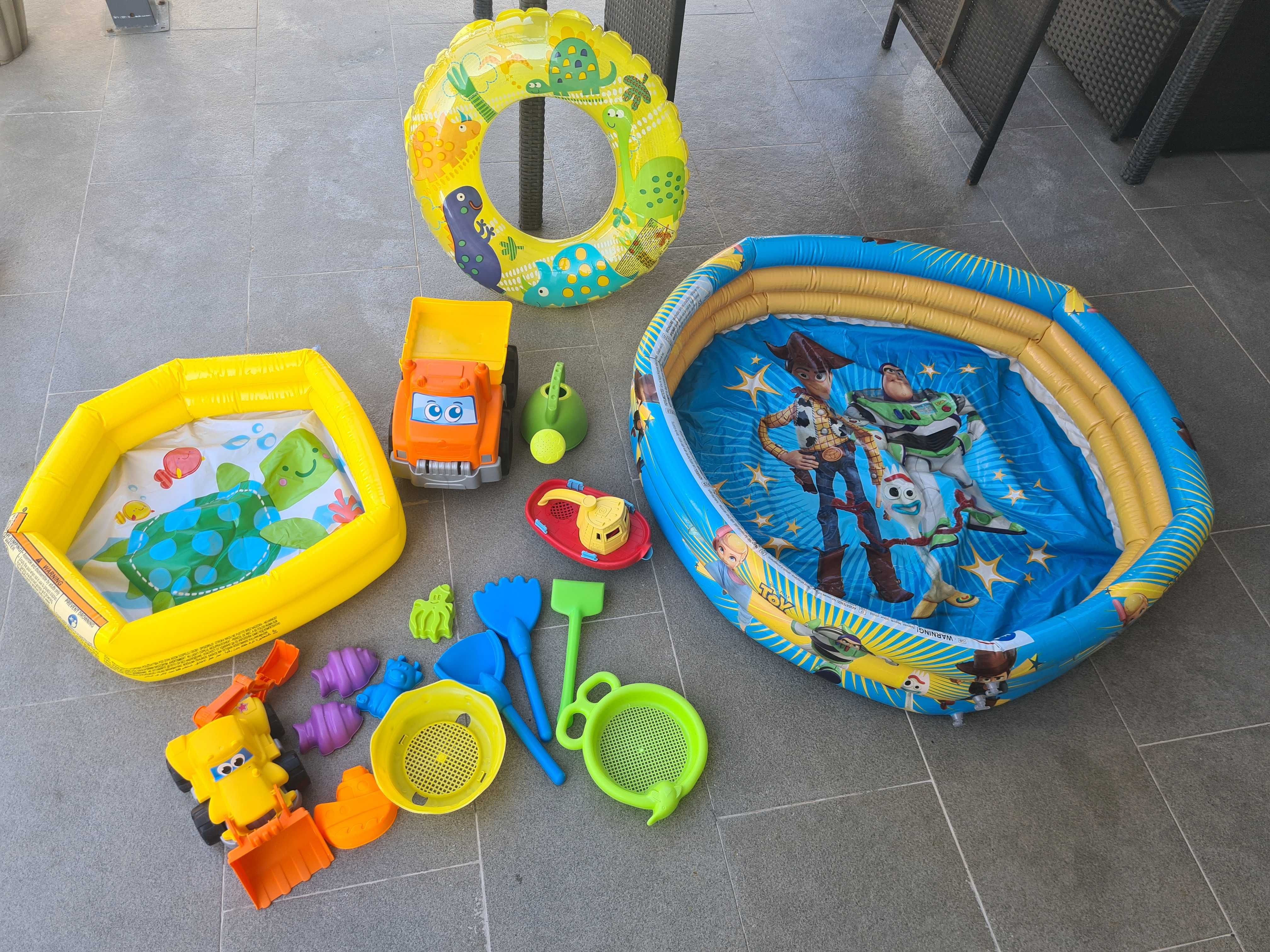 Conjunto brinquedos praia /piscina