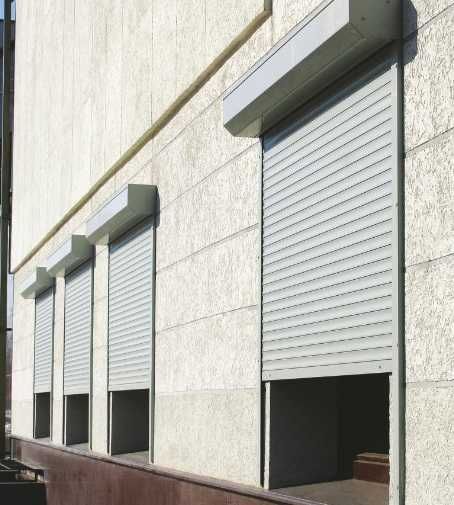 Сталеві ролети захисні та антівандальні