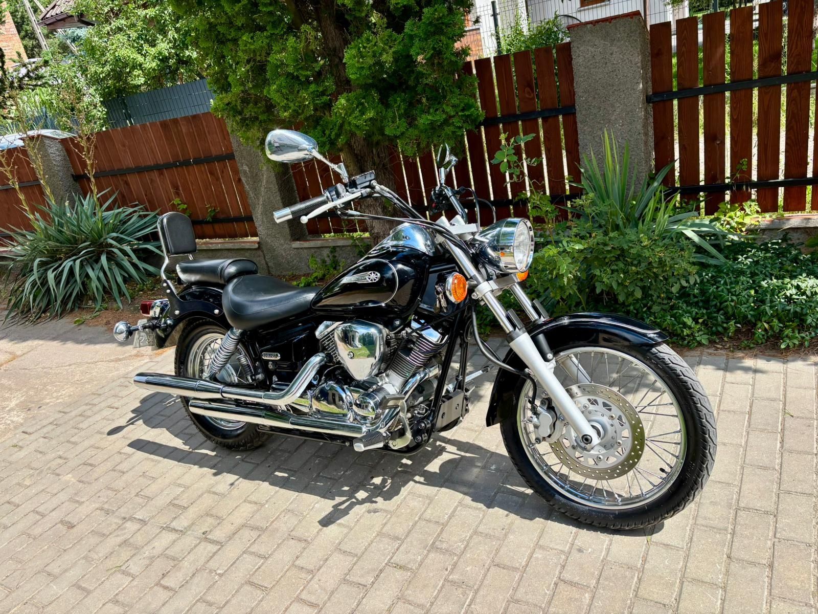 Yamaha Dragstar 250/125, 2003r chopper cruiser, bdb stan RATY