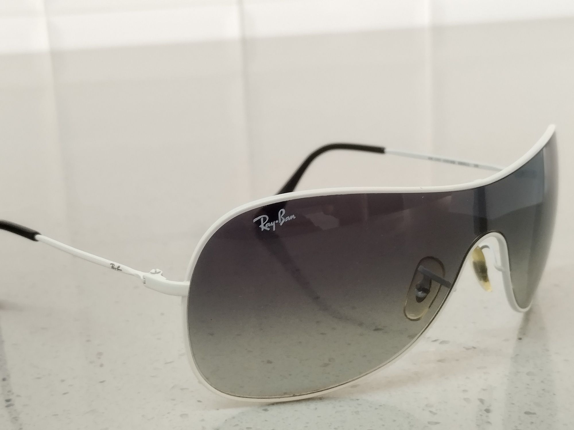 Óculos ray ban originais brancos