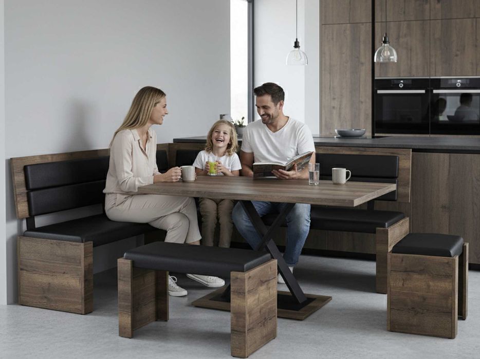 Nowoczesny narożnik kuchenny na wymiar