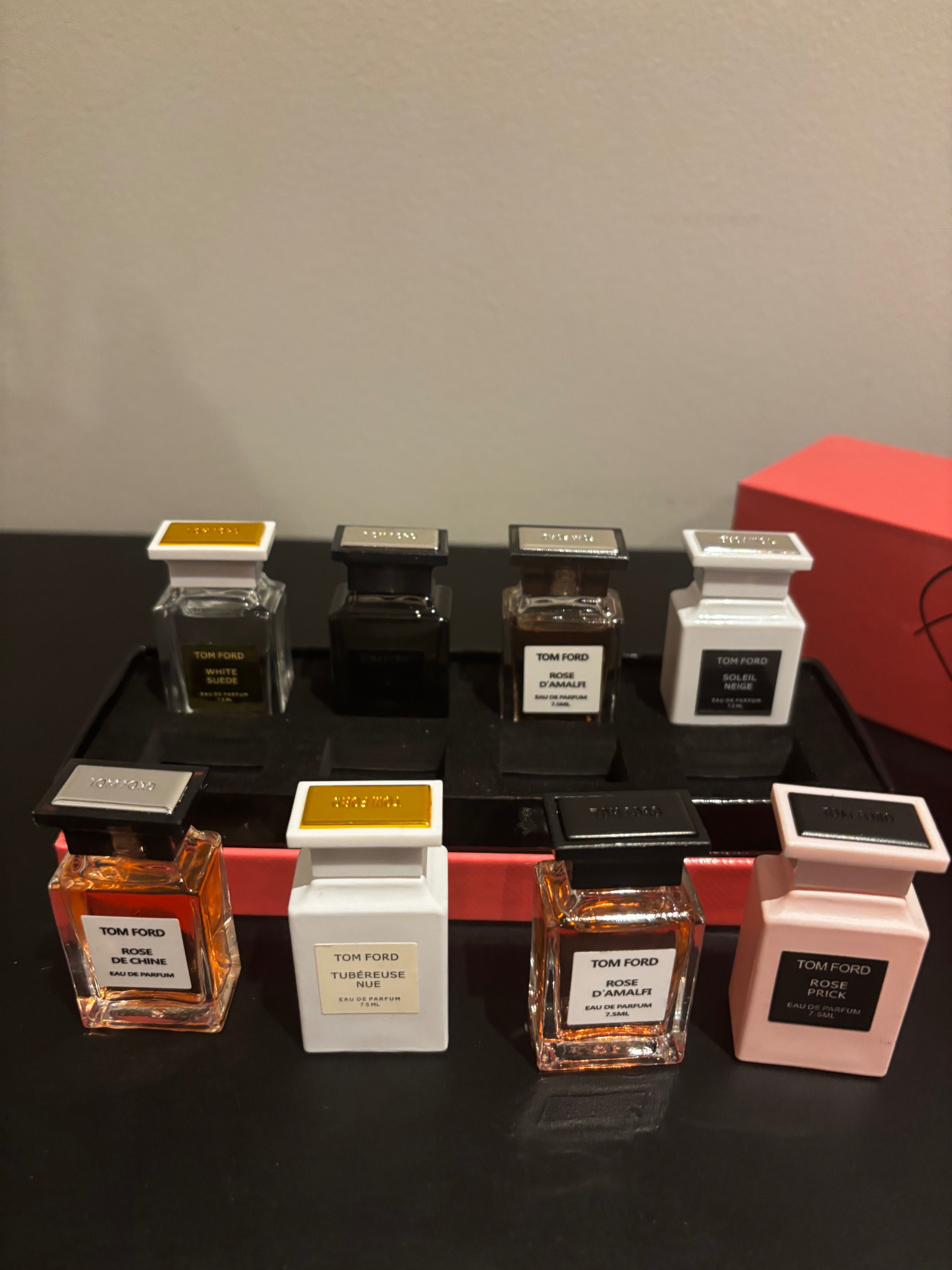 Conjunto de perfumes