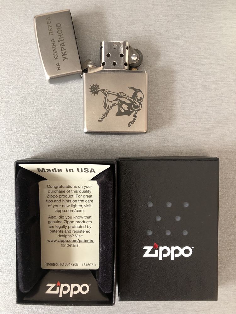 Оригинальная зажигалка ZIPPO