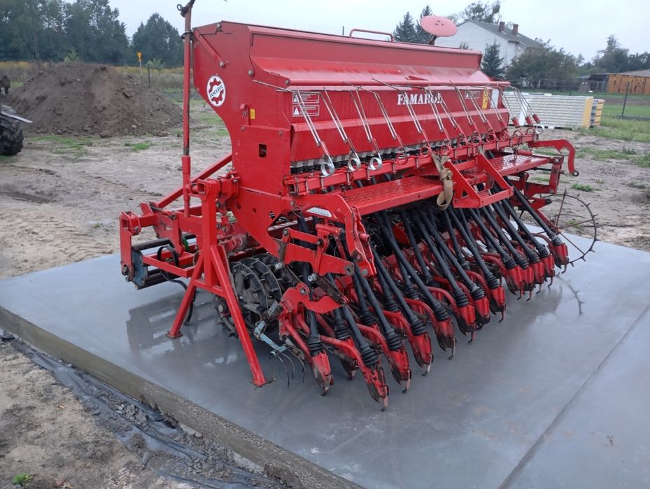 Agregat uprawo siewny Unia Famarol 3m nabudowany nie agro Masz Poznani