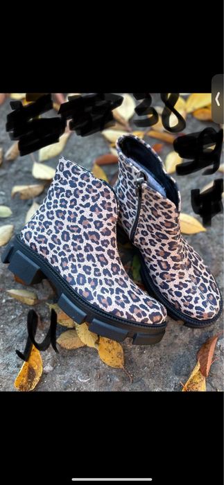 Черевики з натуральної шкіри за  850 грн