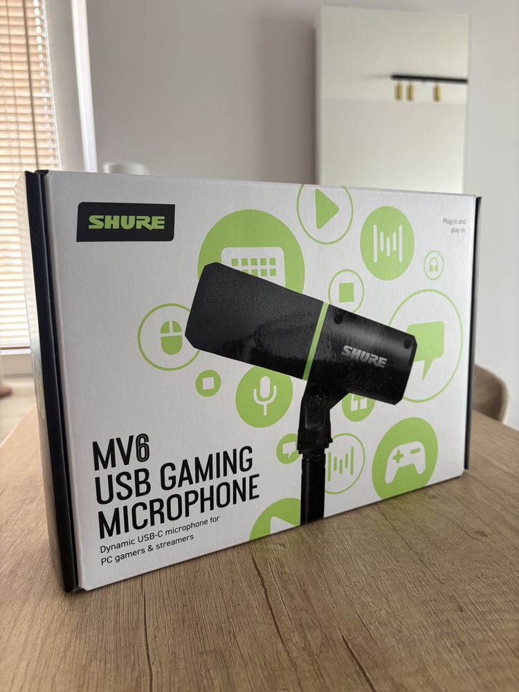 Mikrofon SHURE MV6 *NOWY*