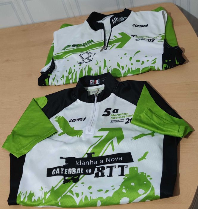 Camisola de ciclismo de BTT (1 de Alças) e (1 Camisa de Manga Curta)